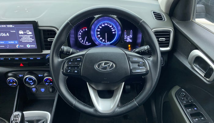 2020 Hyundai VENUE SX 1.0 TURBO, Petrol, Manual, 38,473 km, Steering Wheel Close Up