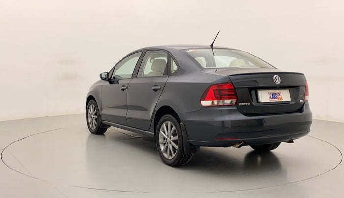 2019 Volkswagen Vento HIGHLINE PLUS 1.2 AT 16 ALLOY, Petrol, Automatic, 56,434 km, Left Back Diagonal