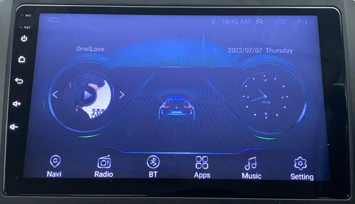 2018 Maruti Dzire ZXI, Petrol, Manual, 69,891 km, Touchscreen Infotainment System
