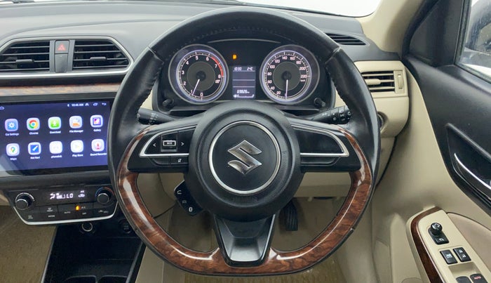 2018 Maruti Dzire ZXI, Petrol, Manual, 69,891 km, Steering Wheel Close Up