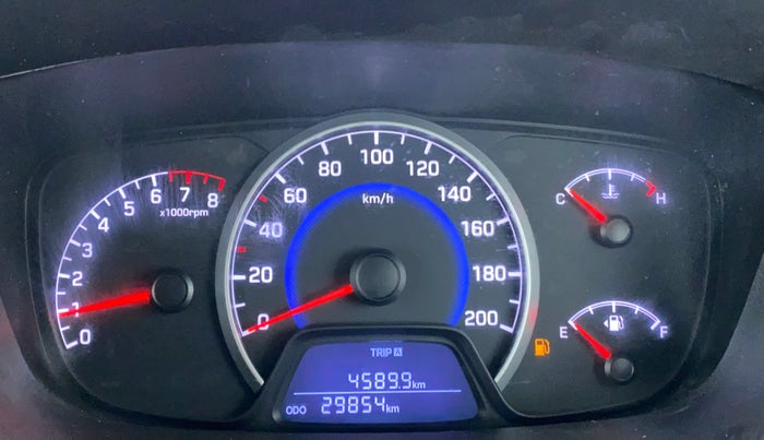 2017 Hyundai Grand i10 MAGNA 1.2 KAPPA VTVT, CNG, Manual, 29,854 km, Odometer Image