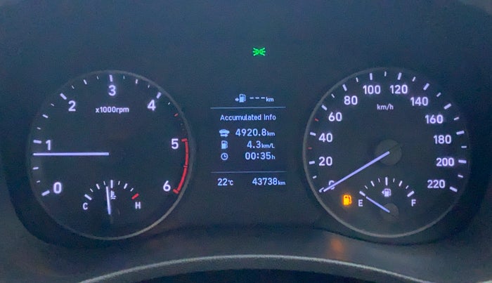 2017 Hyundai Verna 1.6 SX (O) CRDI MT, Diesel, Manual, 43,660 km, Odometer Image