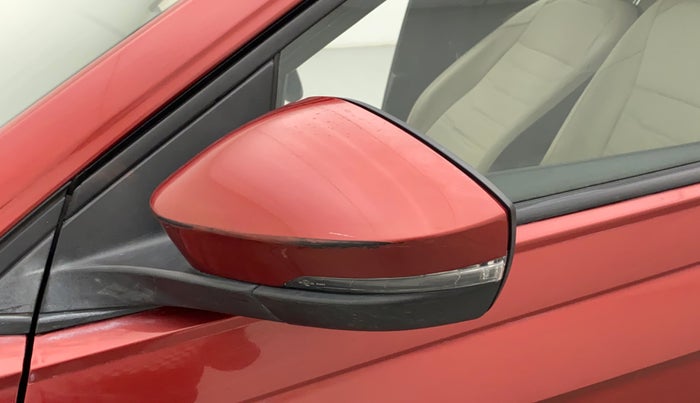 2022 Volkswagen VIRTUS COMFORTLINE TSI 1.0 MT, Petrol, Manual, 26,431 km, Left rear-view mirror - Minor scratches