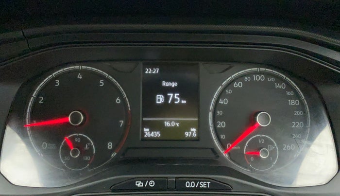 2022 Volkswagen VIRTUS COMFORTLINE TSI 1.0 MT, Petrol, Manual, 26,431 km, Odometer Image