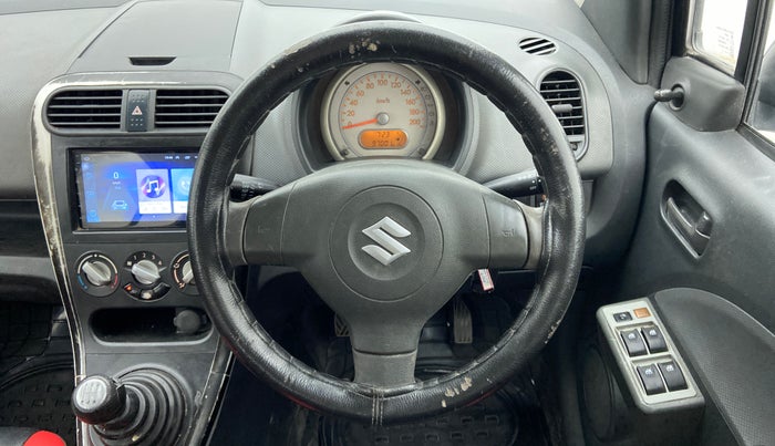 2014 Maruti Ritz LXI, Petrol, Manual, 97,001 km, Steering Wheel Close Up