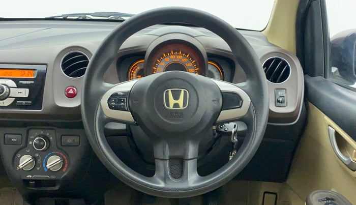 2013 Honda Brio 1.2 V MT I VTEC, Petrol, Manual, 55,223 km, Steering Wheel Close Up