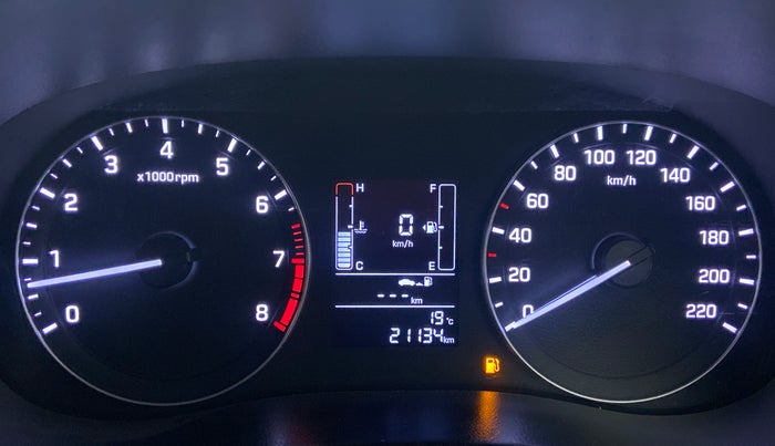 2019 Hyundai Creta 1.6 SX VTVT, Petrol, Manual, 21,153 km, Odometer Image