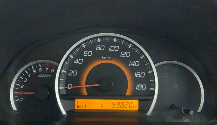 2016 Maruti Wagon R 1.0 VXI, CNG, Manual, 61,363 km, Odometer Image