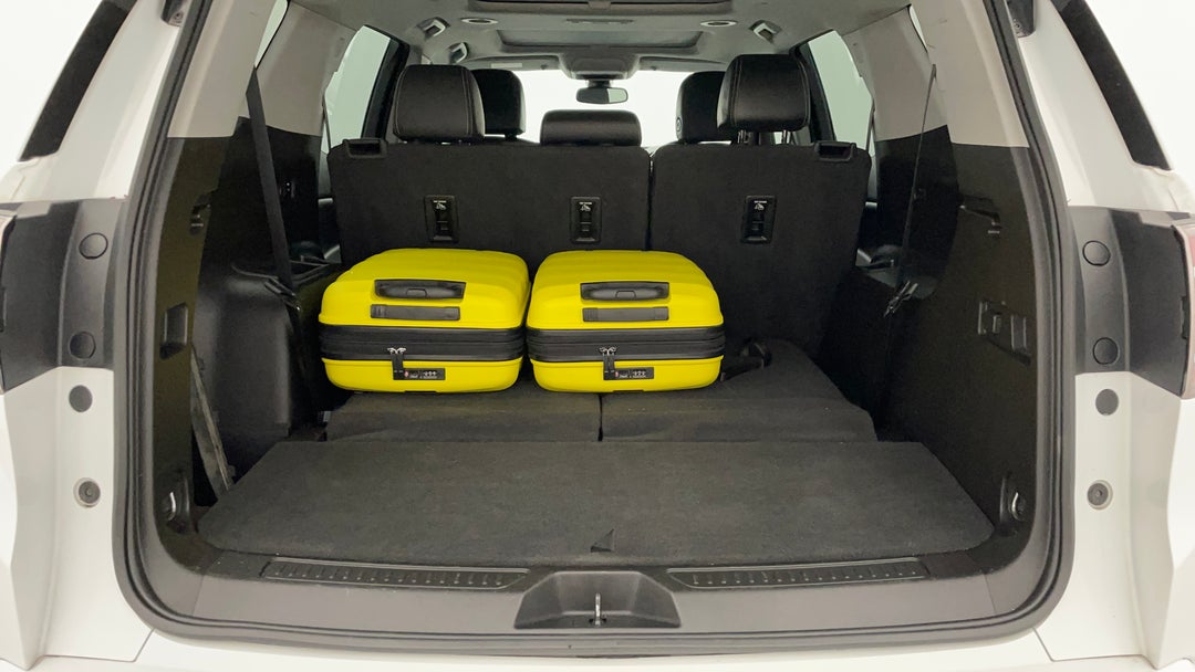 Boot Inside View with Luggage