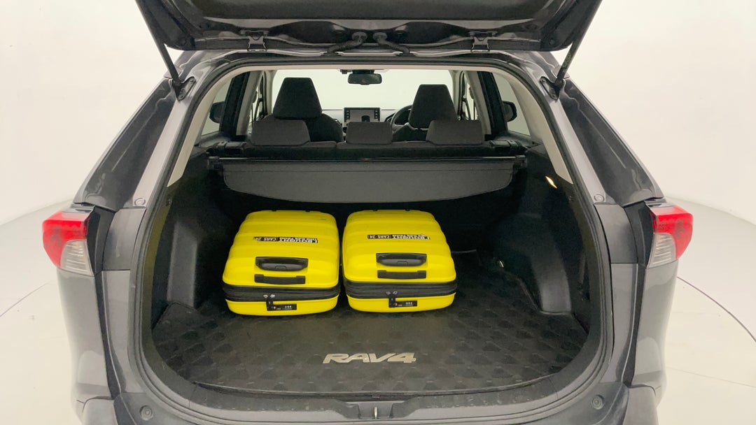 Boot Inside View with Luggage