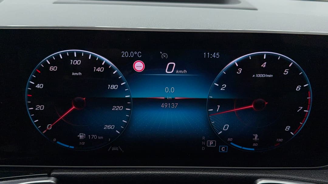 2020 Mercedes-benz Glb 200, Automatic, 49137 km, Odometer View