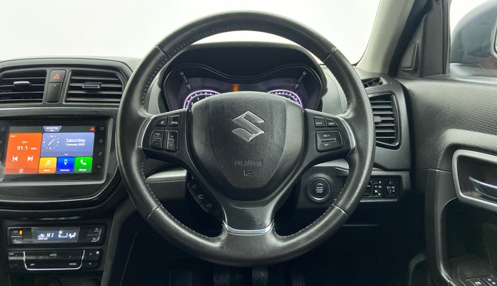 2020 Maruti Vitara Brezza ZXI PLUS, Petrol, Manual, 10,684 km, Steering Wheel Close Up