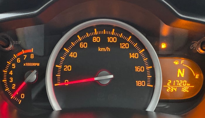 2018 Maruti Celerio X ZXI AMT, Petrol, Automatic, 21,719 km, Odometer Image