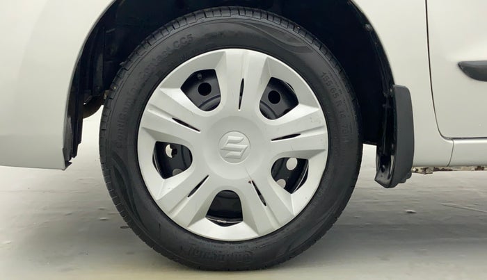 2018 Maruti Wagon R 1.0 VXI AMT, Petrol, Automatic, 25,823 km, Left Front Wheel