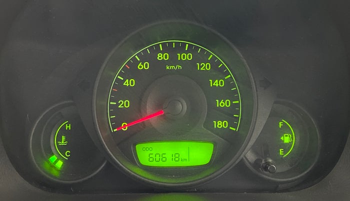 2012 Hyundai Eon ERA +, Petrol, Manual, 60,618 km, Odometer Image