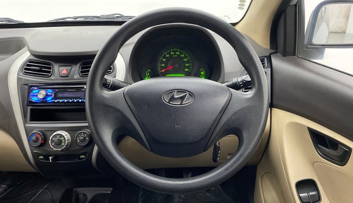 2012 Hyundai Eon ERA +, Petrol, Manual, 60,618 km, Steering Wheel Close Up