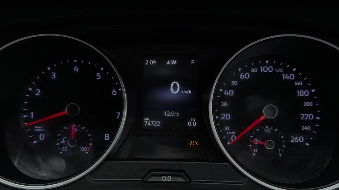 2017 Volkswagen Tiguan 162 Tsi Highline, Automatic, 74722 km, Odometer View
