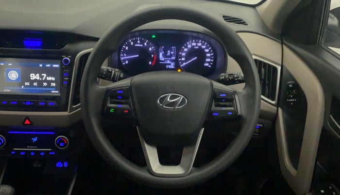 2016 Hyundai Creta SX PLUS 1.6 PETROL, Petrol, Manual, 57,658 km, Steering Wheel Close Up