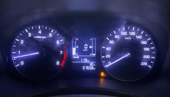 2016 Hyundai Creta SX PLUS 1.6 PETROL, Petrol, Manual, 57,658 km, Odometer Image