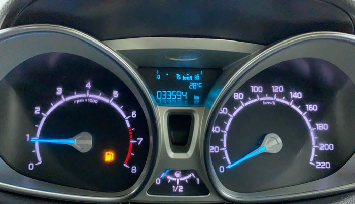 2016 Ford Ecosport 1.0 ECOBOOST TITANIUM, Petrol, Manual, 33,647 km, Odometer Image
