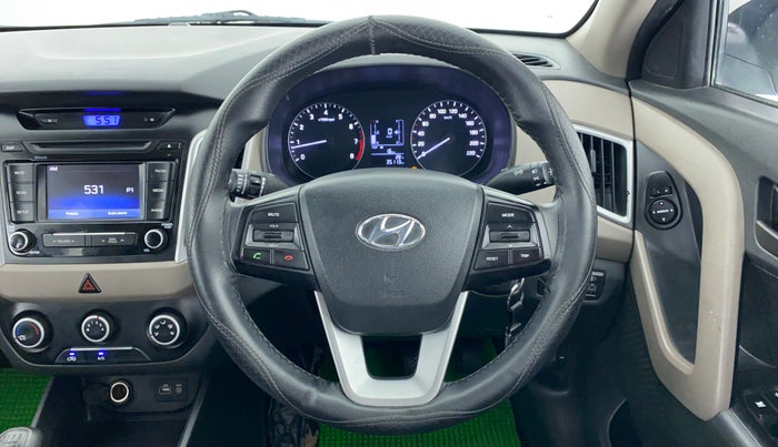 2018 Hyundai Creta 1.6 E + VTVT, Petrol, Manual, 35,913 km, Steering Wheel Close Up