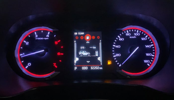 2022 Mahindra Thar LX D AT 4WD HT, Diesel, Automatic, 32,202 km, Odometer Image