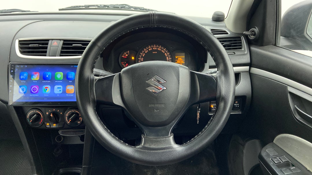 Steering Wheel Close Up