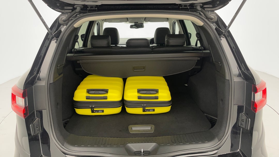 Boot Inside View with Luggage