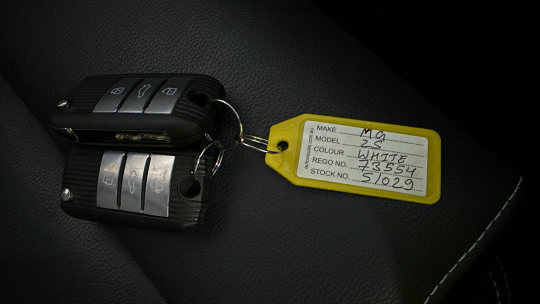 2024 MG ZS Excite, Automatic, 31225 km, Key Close-up