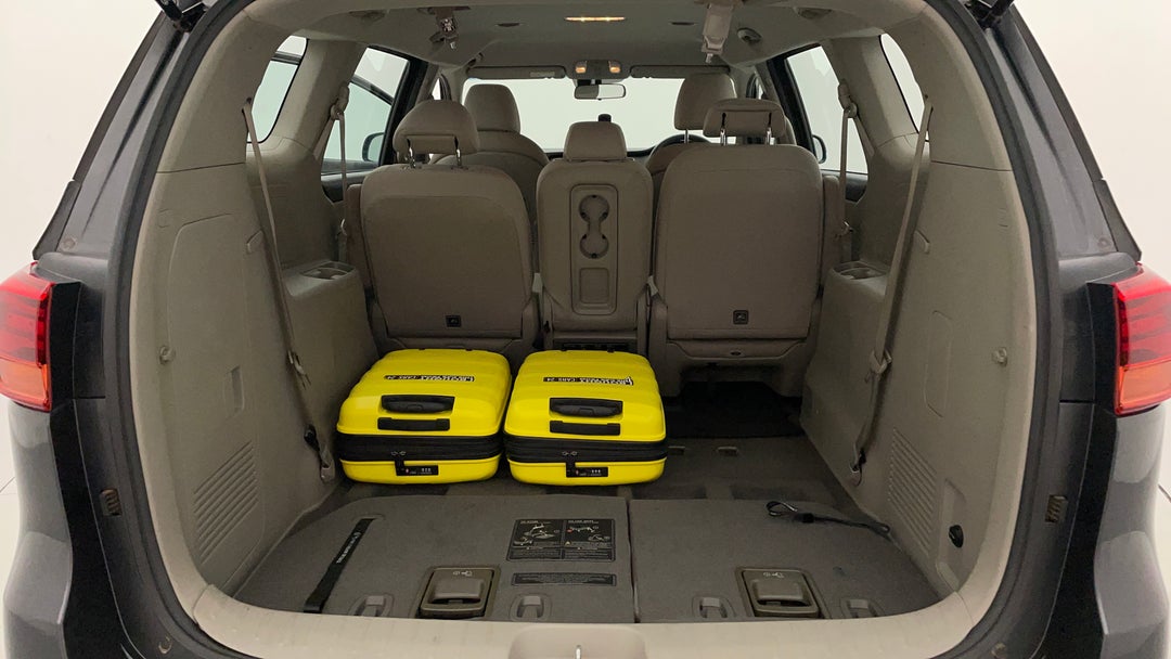 Boot Inside View with Luggage