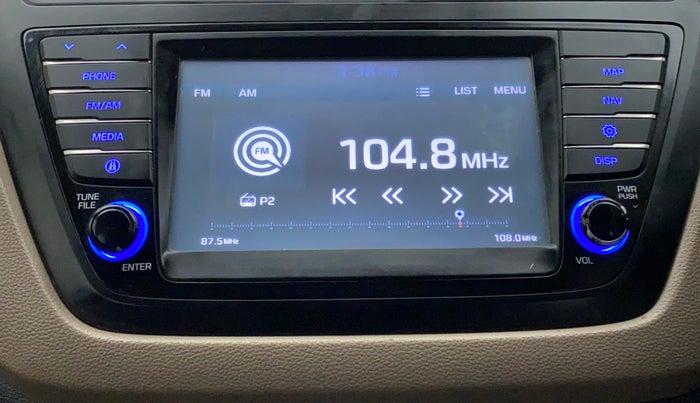 2017 Hyundai Elite i20 ASTA 1.2, Petrol, Manual, 40,373 km, Infotainment System
