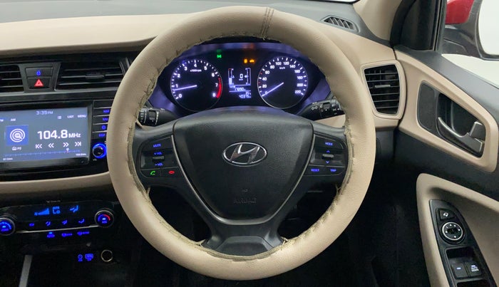 2017 Hyundai Elite i20 ASTA 1.2, Petrol, Manual, 40,373 km, Steering Wheel Close Up