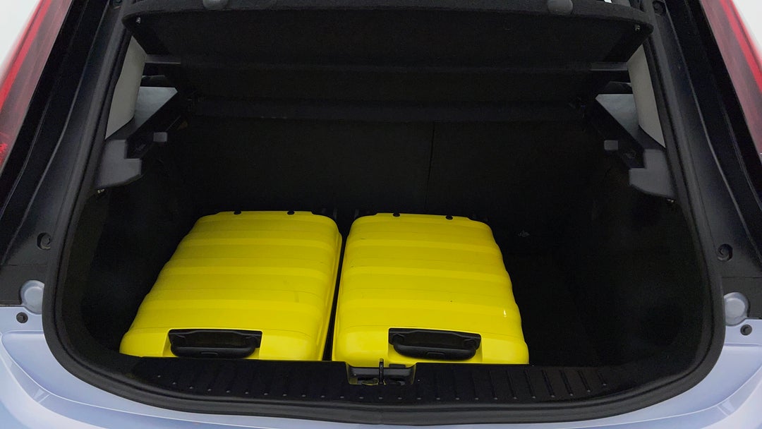 Boot Inside View with Luggage