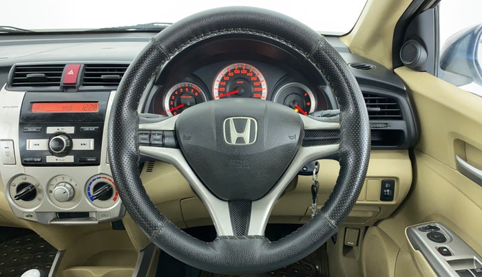 2011 Honda City V MT PETROL, Petrol, Manual, 77,829 km, Steering Wheel Close Up