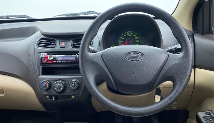 2012 Hyundai Eon D LITE PLUS, Petrol, Manual, 37,956 km, Steering Wheel Close Up