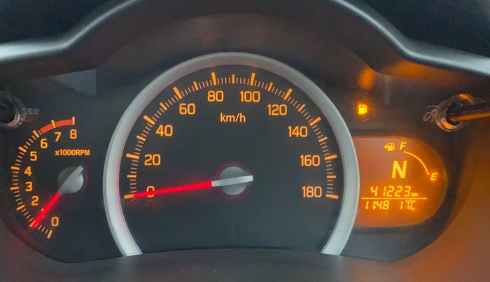 2016 Maruti Celerio ZXI AMT, Petrol, Automatic, 41,223 km, Odometer Image