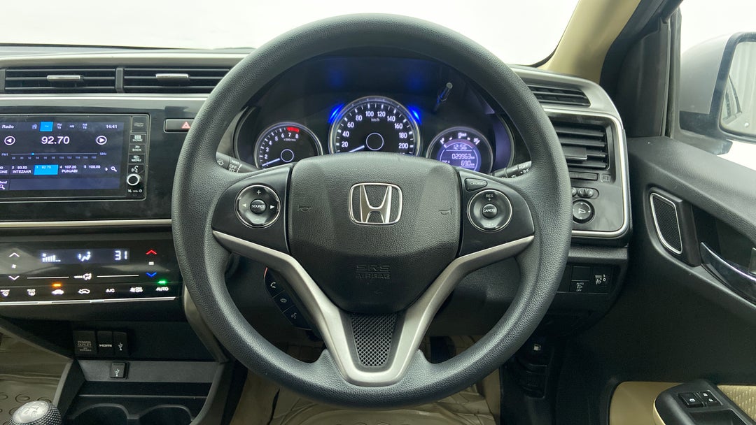 Steering Wheel Close Up