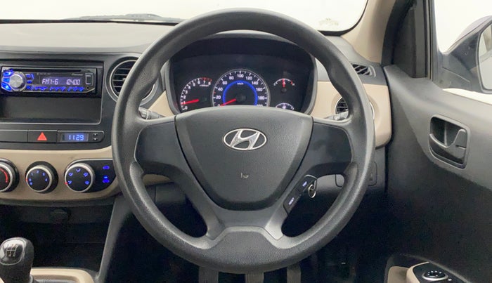 2014 Hyundai Grand i10 MAGNA 1.2 KAPPA VTVT, Petrol, Manual, 63,260 km, Steering Wheel Close Up