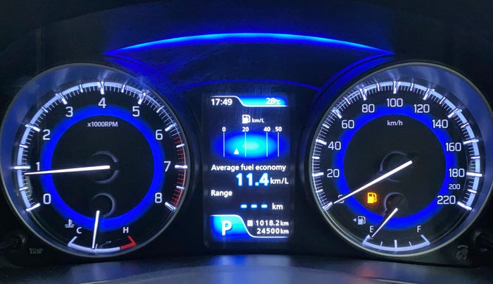2020 Maruti Baleno ALPHA CVT PETROL 1.2, Petrol, Automatic, 24,500 km, Odometer Image
