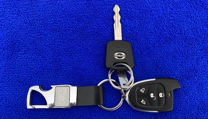 2018 Datsun Go Plus T, Petrol, Manual, 29,855 km, Key Close Up