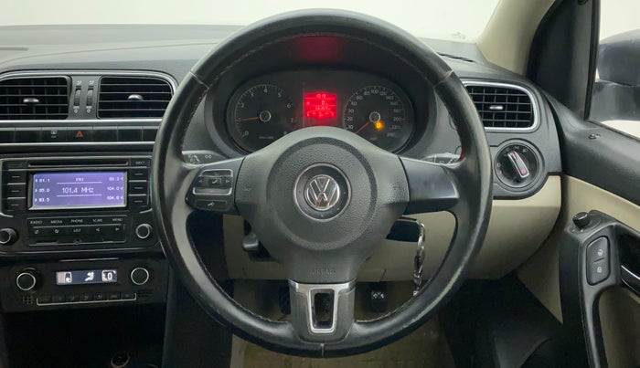 2013 Volkswagen Polo HIGHLINE1.2L, Petrol, Manual, 56,605 km, Steering Wheel Close Up