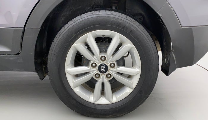 2016 Hyundai Creta SX 1.6 DIESEL, Diesel, Manual, 1,08,129 km, Left Rear Wheel