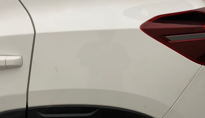 2022 Nissan MAGNITE XE, Petrol, Manual, 12,695 km, Left quarter panel - Minor scratches
