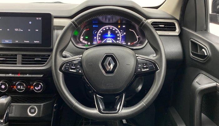2021 Renault Kiger RXZ CVT 1.0 TURBO DUAL TONE, Petrol, Automatic, 17,522 km, Steering Wheel Close Up