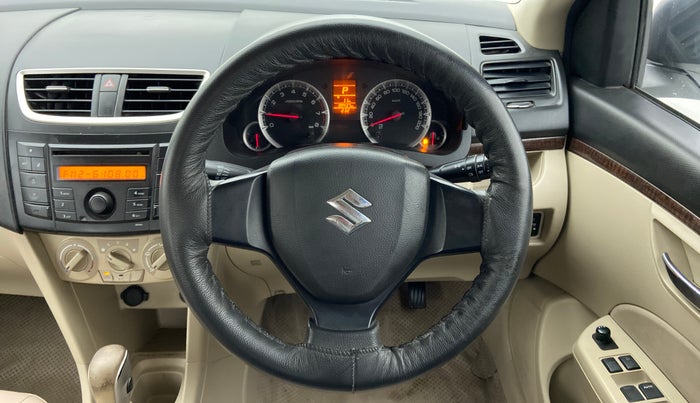 2014 Maruti Swift Dzire AUTOMATIC, Petrol, Automatic, 89,500 km, Steering Wheel Close Up