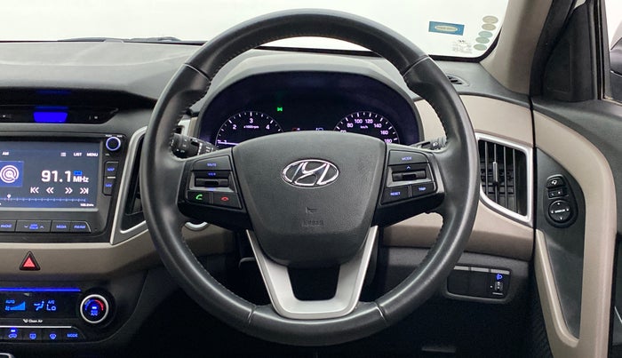 2017 Hyundai Creta 1.6 CRDI SX PLUS AUTO, Diesel, Automatic, 45,173 km, Steering Wheel Close Up