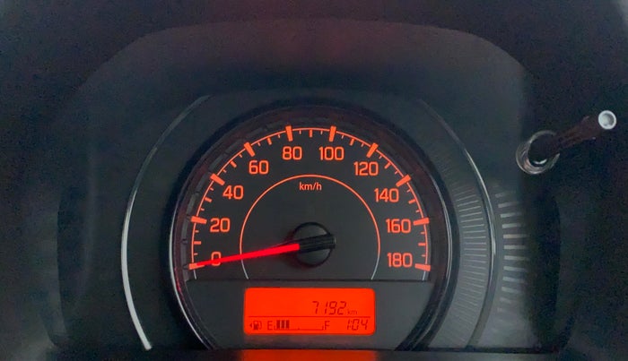 2019 Maruti New Wagon-R VXI 1.0, Petrol, Manual, 7,334 km, Odometer Image
