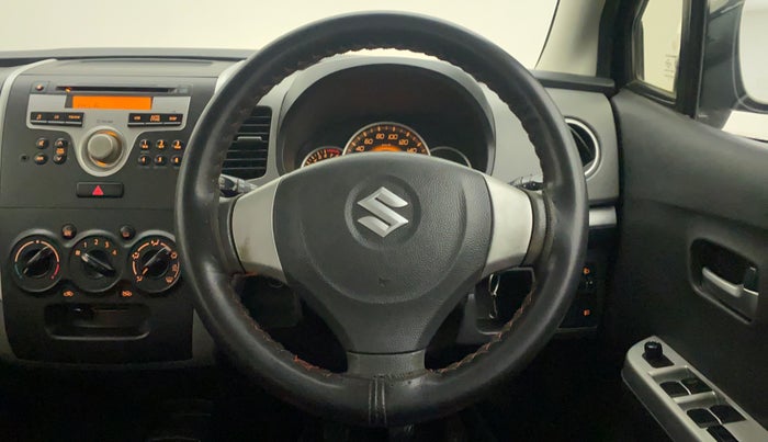 2012 Maruti Wagon R 1.0 VXI, Petrol, Manual, 92,651 km, Steering Wheel Close Up