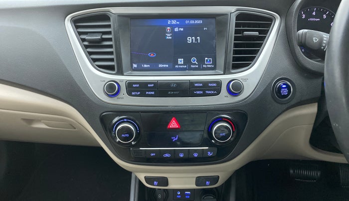 2019 Hyundai Verna 1.6 VTVT SX (O) AT, Petrol, Automatic, 70,764 km, Air Conditioner
