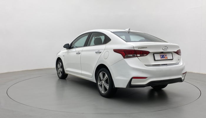2019 Hyundai Verna 1.6 VTVT SX (O) AT, Petrol, Automatic, 70,764 km, Left Back Diagonal
